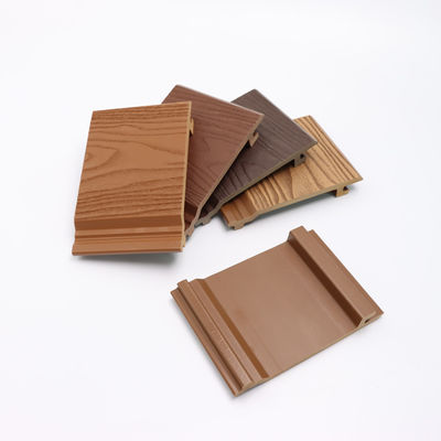140mm extérieurs faciles installent le plancher extérieur imperméable de Decking de WPC