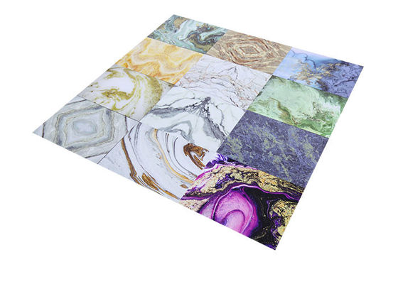 feuille 3D de marbre de PVC de 1220x2440mmx3mm imprimant le panneau UV décoratif