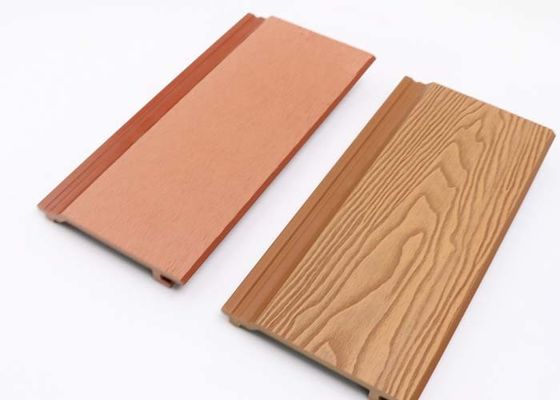 Revêtement extérieur imperméable de mur de panneau de mur extérieur du panneau de mur de WPC 219x26mm WPC