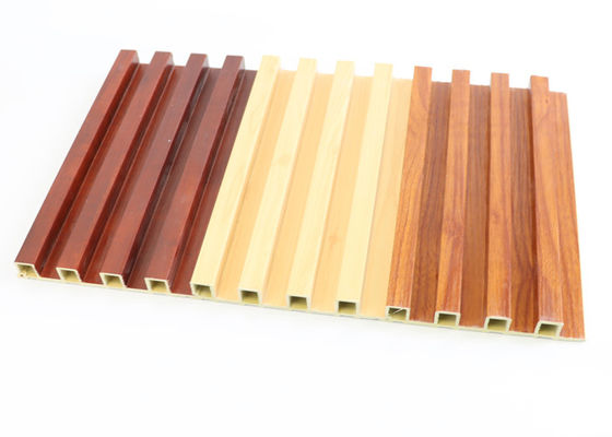 panneau de revêtement décoratif intérieur de mur de panneau de mur de la largeur WPC de 12cm - de 20cm