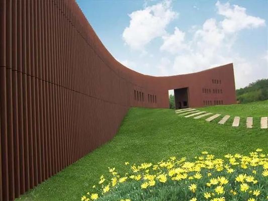 Panneau de mur 3D extérieur voie de garage en bois de mur du grain WPC de 140mm - de 160mm