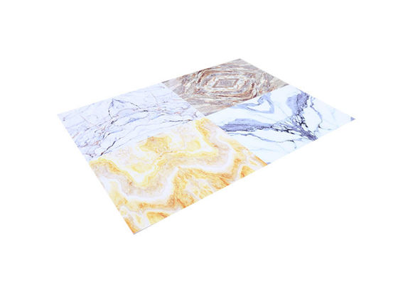 Isolation thermique UV flexible insonorisante de feuille de marbre de protection de PVC