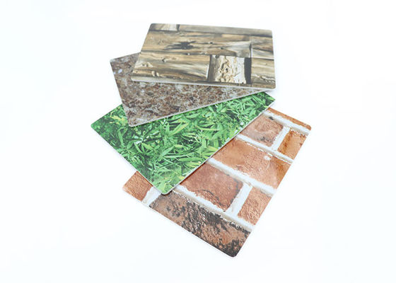 Feuille alternative de marbre UV imperméable résistant UV de décoration de mur pour la salle de bains