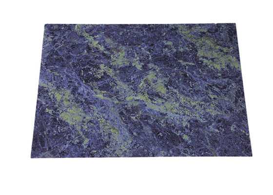 Feuille alternative de marbre UV imperméable résistant UV de décoration de mur pour la salle de bains