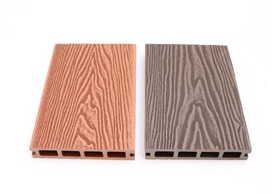 Conception moderne d'installation facile du Decking 18mm du jardin WPC de plancher de cadre de peau