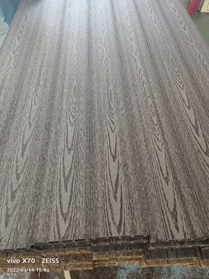 Imperméabilisez non le plancher machiné par Decking extérieur en bois de chêne du glissement WPC