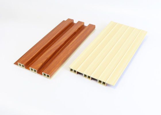 Panneau de mur intérieur du grain en bois WPC 160mm pour la décoration