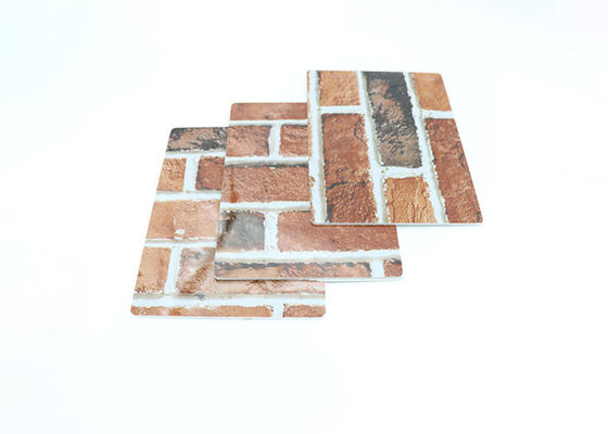Feuille 3D de marbre de PVC de décor de murs intérieurs imprimant le conseil UV