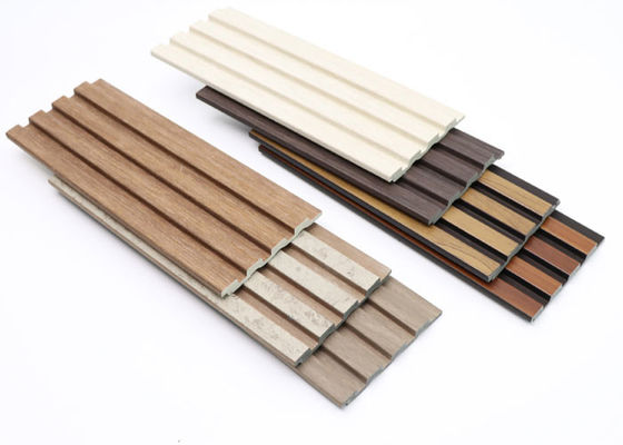 Panneau de revêtement d'intérieur de mur de picoseconde de panneaux avec la ligne argentée d'or pour le fond 120x12mm