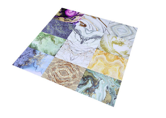 panneau UV décoratif de mur de feuille de marbre de PVC de 1220x2800x3mm pour l'Arabie Saoudite