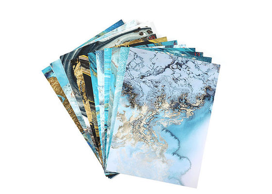 Feuille en plastique flexible UV de haute du marbre 4x8 d'alternative de PVC feuille brillante de marbre