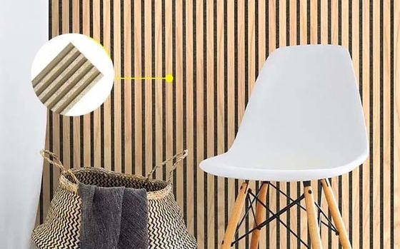 le panneau de mur de polystyrène d'épaisseur de 12mm a stratifié Garin Color en bois