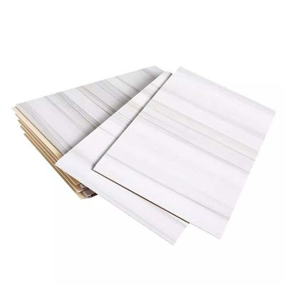 Panneau de mur blanc pur de plafond de PVC de Matte White de panneau de PVC de PVC de panneau en stratifié de plafond