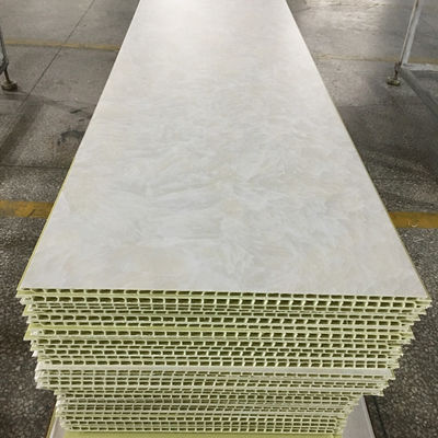 mur intérieur de matériaux de construction de logements de panneau de mur de PVC de 40cm 60cm décoratif
