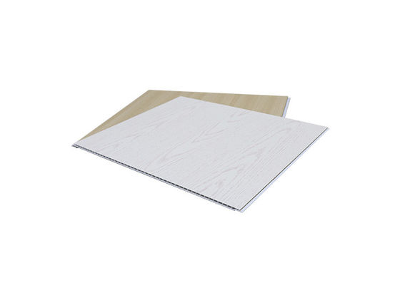 Revêtement en bambou décoratif intérieur de mur de PVC ignifuge