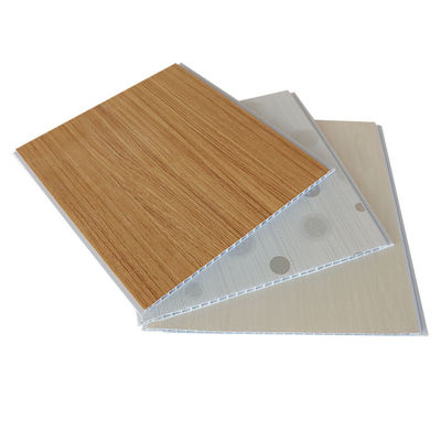Panneau de plafond en plastique de PVC de plafond faux 25cmx8mm 30cmx9mm 40cmx9mm
