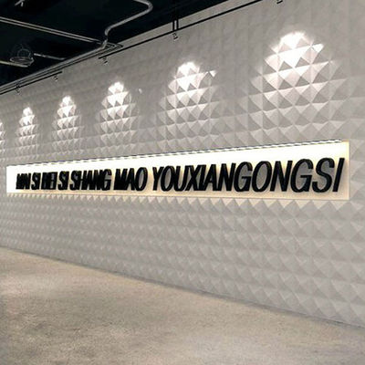 panneau décoratif de mur de PVC de panneau de décoration de mur intérieur de panneau de mur 3D moderne