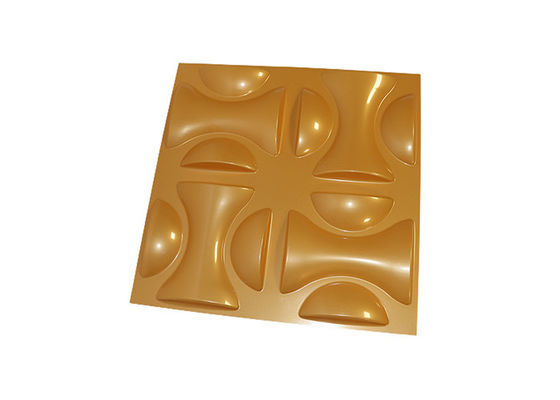 Panneau de mur de PVC des panneaux de mur d'Art Wall Panel Geometric Decorative 3D 3D