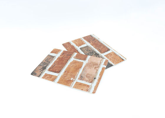 feuille UV translucide de PVC de tuile composée de marbre de PVC de 1220x2800mm
