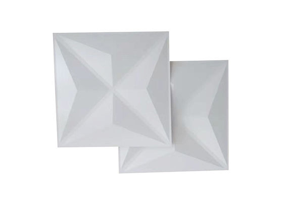 Panneau de mur 3D intérieur décoratif de maison imperméable de résine de PVC pour des murs