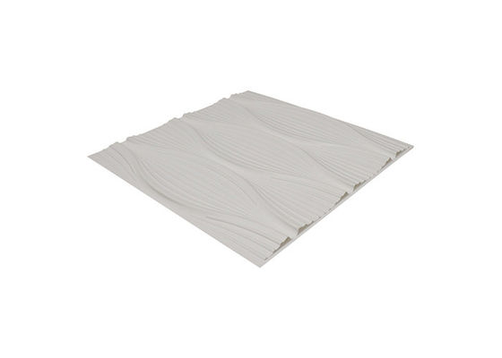Forme décorative de PVC Flexilble Squre de panneaux de mur 3d de l'épaisseur 1mm