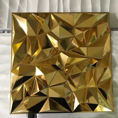 Panneaux de mur 3D décoratifs extérieurs d'intérieur