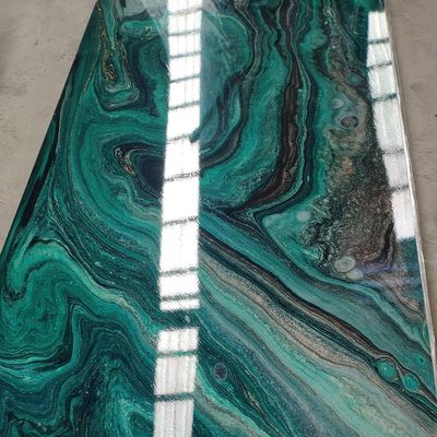 3D imprimant la feuille de marbre de PVC 1220x2440 de marbre UV millimètre pour la décoration de mur