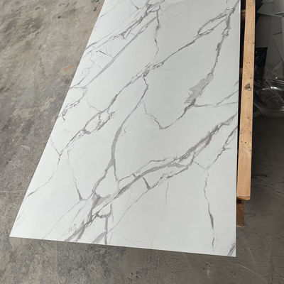 3D imprimant la feuille de marbre de PVC 1220x2440 de marbre UV millimètre pour la décoration de mur