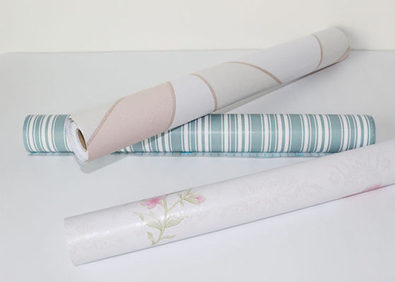 Décoration à la maison de luxe de Rolls de papier peint auto-adhésif de PVC de vinyle