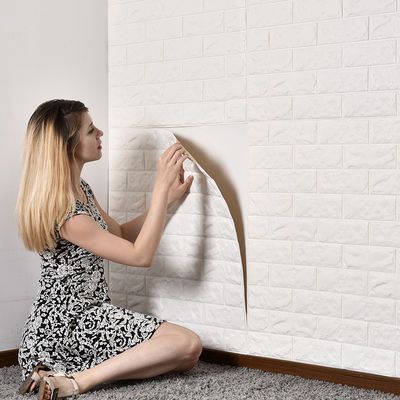 papier peint auto-adhésif de papier peint de mousse du PE 3D pour la décoration à la maison
