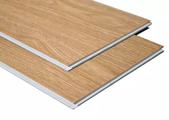 clic en bois SPC de grain de 180x1220x4mm parquetant le plancher en plastique imperméable de PVC