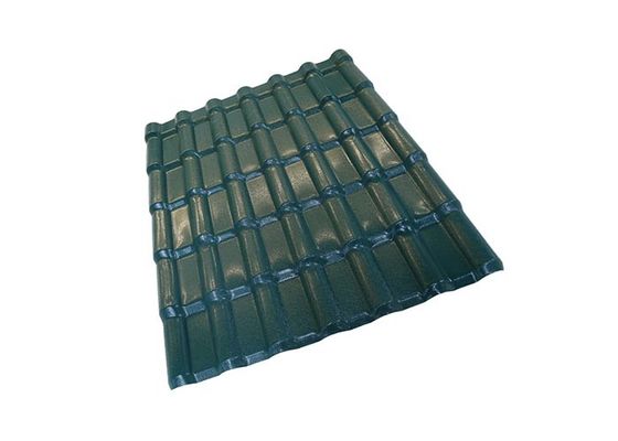 La tuile de toit de PVC d'ASA Synthetic Resin a ridé les feuilles couvrantes en plastique d'UPVC