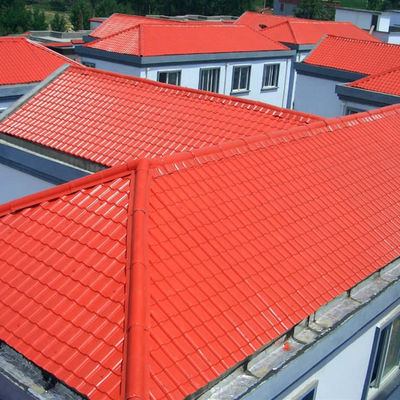Asa Synthetic Resin Roof Tiles a ridé le toit de bardeau de PVC couvre de tuiles les feuilles couvrantes en plastique d'UPVC