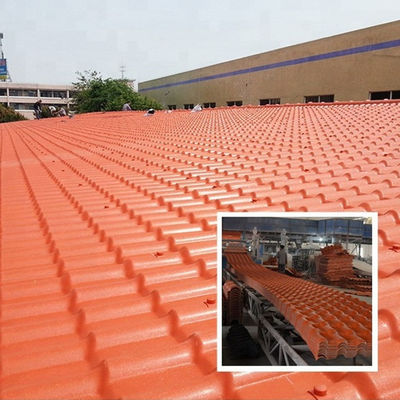 Asa Synthetic Resin Roof Tiles a ridé le toit de bardeau de PVC couvre de tuiles les feuilles couvrantes en plastique d'UPVC