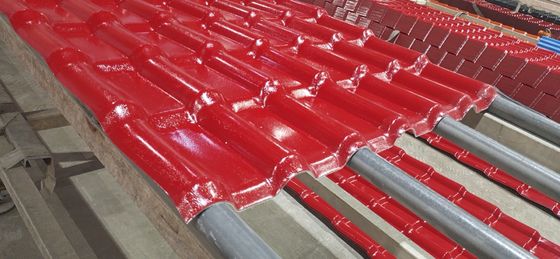Asa Synthetic Resin Roof Tiles a ridé le toit de bardeau de PVC couvre de tuiles les feuilles couvrantes en plastique d'UPVC