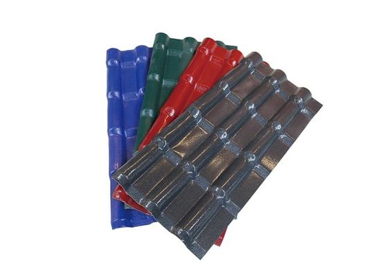La résine synthétique U forment le revêtement coloré en céramique solaire de tuiles de toit