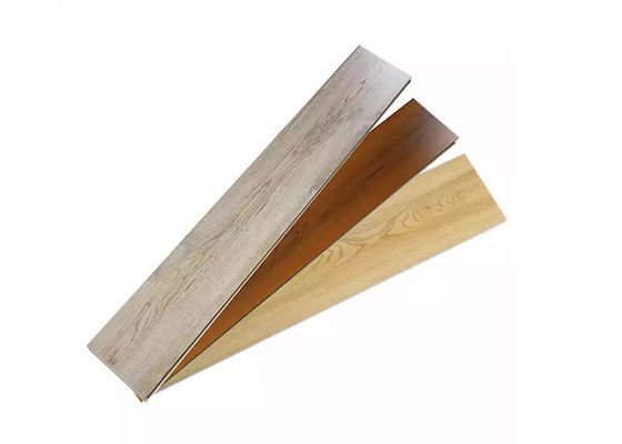 Vinyle naturel imperméable SPC de PVC de noyau de grain parquetant 3mm 4mm 5mm 8mm