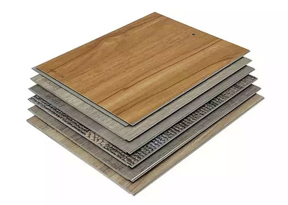 Vinyle naturel imperméable SPC de PVC de noyau de grain parquetant 3mm 4mm 5mm 8mm