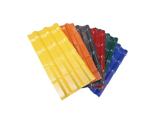 La tuile de toit de PVC d'asa APVC UPVC a ridé les feuilles couvrantes en plastique