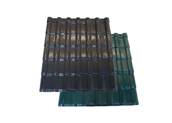 La tuile de toit de PVC d'asa APVC UPVC a ridé les feuilles couvrantes en plastique