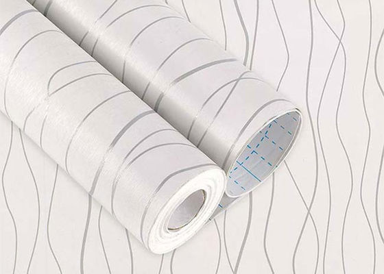 Décoration auto-adhésive durable imperméable de maison de Rolls de papier peint de PVC