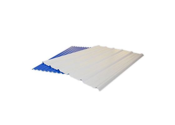 Décoration extérieure ignifuge de tuile composée en plastique de PVC Red Roof