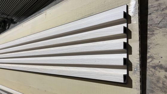 Auvent stratifié par revêtement composé en bois de panneau du substitut WPC