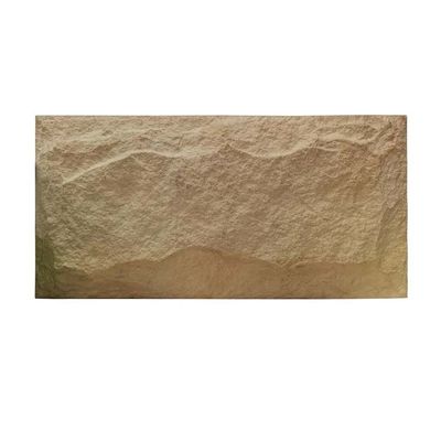 La pierre extérieure d'unité centrale lambrisse le mur artificiel de polyuréthane 1200 * 600mm 5mm