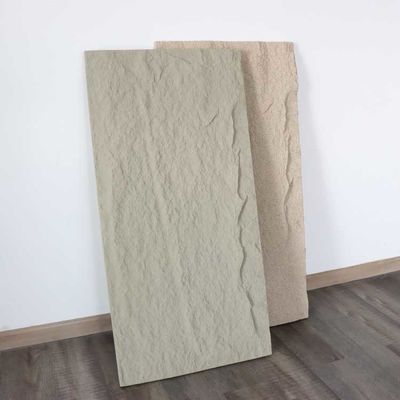 Le champignon de panneau de mur en pierre d'unité centrale de Faux ignifugent 3mm 1220 * 2440mm