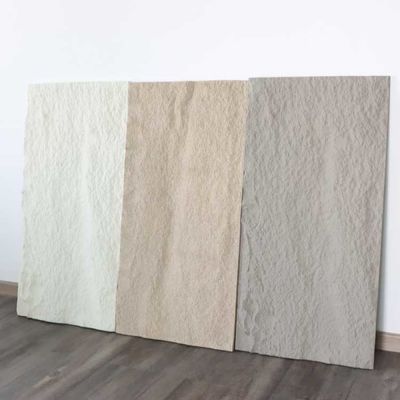 Le champignon de panneau de mur en pierre d'unité centrale de Faux ignifugent 3mm 1220 * 2440mm