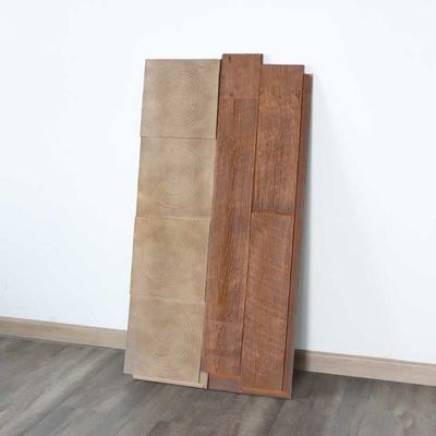 Faux en pierre de panneau d'unité centrale de dalle épaisse facile à installer pour le décor de mur 120 * 60cm 3cm