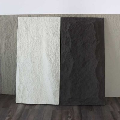 pierre décorative de luxe de simulation de décor de panneau de mur en pierre de champignon d'unité centrale de 120 * de 60cm