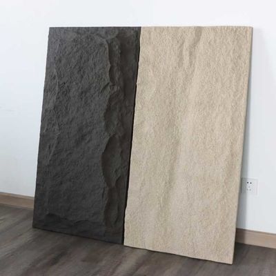 Poids léger en pierre de Faux de mur de panneau d'unité centrale de polyuréthane 120 * 60cm