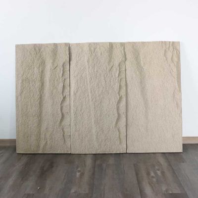 Panneau de mur de revêtement de texture de pierre 1,2 m Mousse légère Culture d'unité centrale Faux